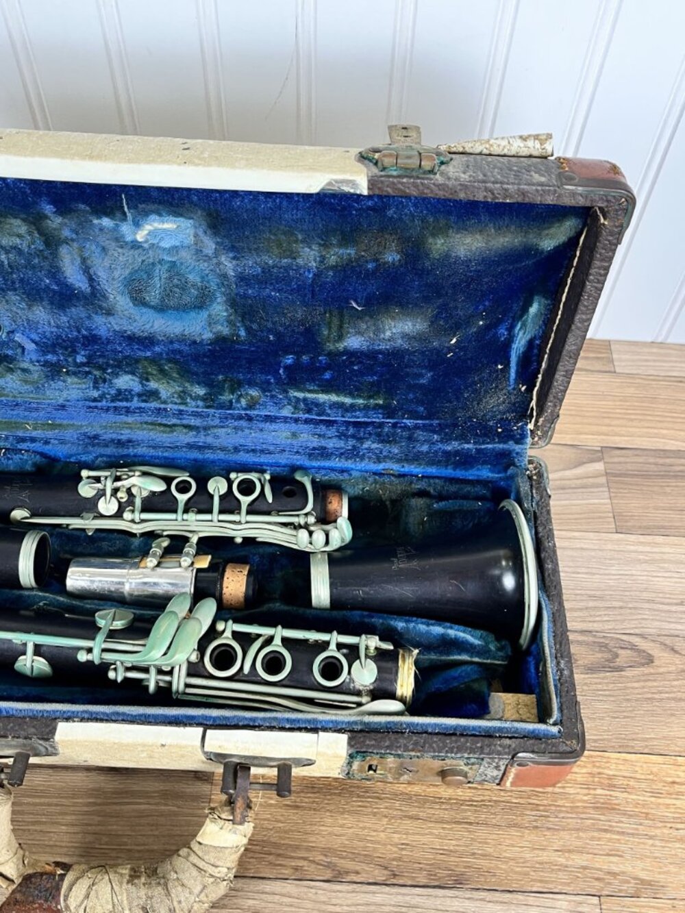 Vintage Paul Dupre France Wood Clarinet Made in France With Case Read - Picture 5 of 16